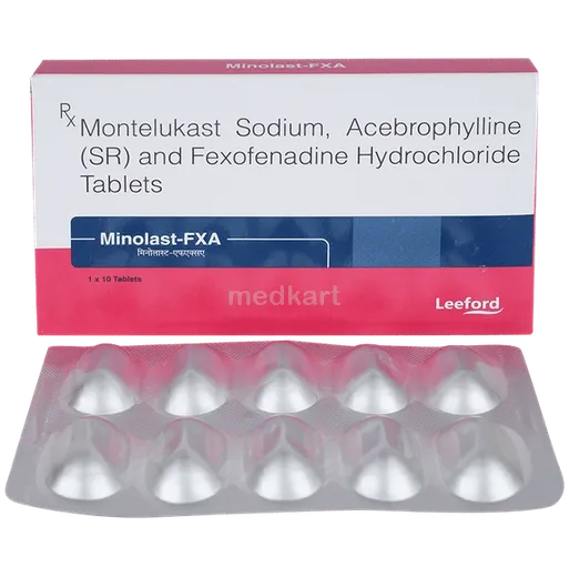 minolast fxa tablet 10's